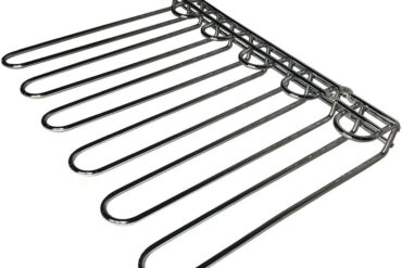 Veiniklaasihoidja must, lakke kinnitatav, pikkus 450 mm, 20 veiniklaasi | Adexa WGR5B