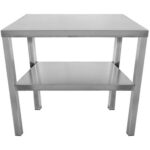 Väljastustasapind 2 tasandit Roostevaba teras 600x335x700mm | Adexa WHES603470 - Image 2