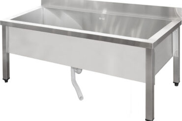 Madal potipesu Valamu roostevaba teras Pristmekaitse 1200x600x660mm Ruudukujulised jalad | Adexa SMSJY12060