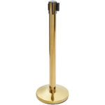 Kuldne tõkkevai musta tõmmatava 5m lindiga | Adexa SBP501C - Image 2