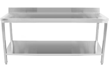 Premium Commercial Work table Roostevaba teras Alumine riiul Ülespööratus 2000x700x900/1000mm | Adexa DWT20070