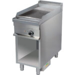 Fry top avatud alusel Elektriline Ribiline 1 tsoon 6kW | Adexa Hotmax 900 EG911G