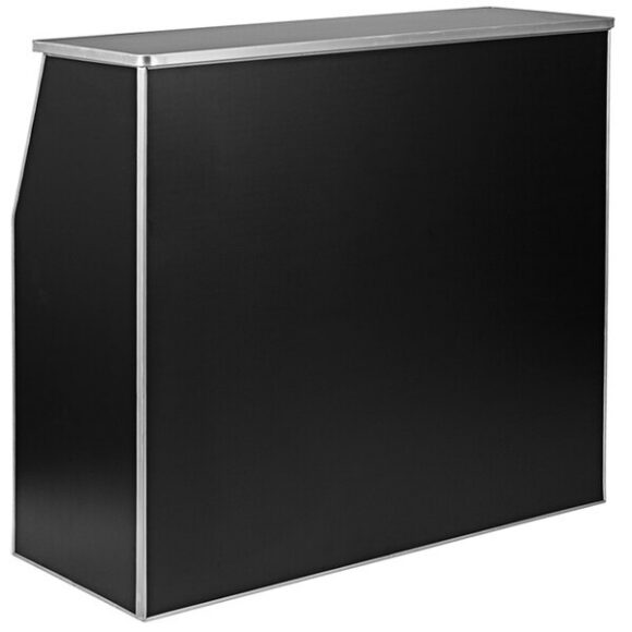 Kaasaskantav Baarilett Must Laminaat | Adexa GS30198BLACK - Image 2
