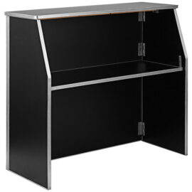 Kaasaskantav Baarilett Must Laminaat | Adexa GS30198BLACK