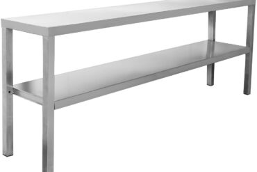 Kaubanduslik köögiriiul 2 taset Roostevaba teras 1400x335x700mm | Adexa WHES1403470