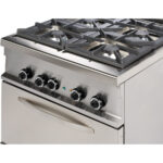 Gaasipõletiga keedupind gaasiahju peal 6 põletit 48kW+7.5kW | Adexa Hotmax 900 GR932 - Image 3