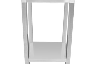 Kaubanduslik töölaud roostevabast terasest alumise riiuliga 300x700x900mm | Adexa DWT3070WO