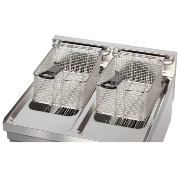 Kommertsiaalne elektrifritüür 2x8 liitrit 15,0 kW 400V Lauapealne | Adexa Hotmax 600 EF606 - Image 2