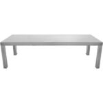 Kommertsköögi karniis 1 tase roostevaba teras 1000x335x350mm | Adexa WHES1003435 - Image 3