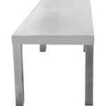 Kommertsköögi karniis 1 tase roostevaba teras 1000x335x350mm | Adexa WHES1003435 - Image 2