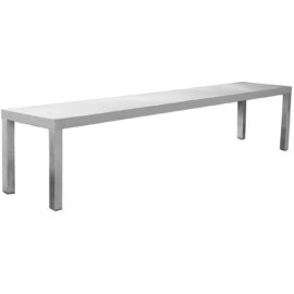 Kaubanduslik köögikonstruktsioon 1 tasand Roostevaba teras 1600x335x350mm | Adexa WHES1603435