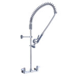 Eelloputusdush Seinale kinnitatav Kahe sisselaskeavaga Kõrgus 955mm Roostevaba teras | Adexa EQ2802A