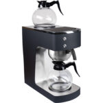 Kommertsiaalne filterkohvimasin Manuaalne täitmine 2 klaaskannu 2 kuumutusplaati | Adexa RB386PBD2