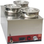 Kommertsiaalne Hotpot Bain Marie GN1/1 3 x 4 liitrit | Adexa WH706634P - Image 4