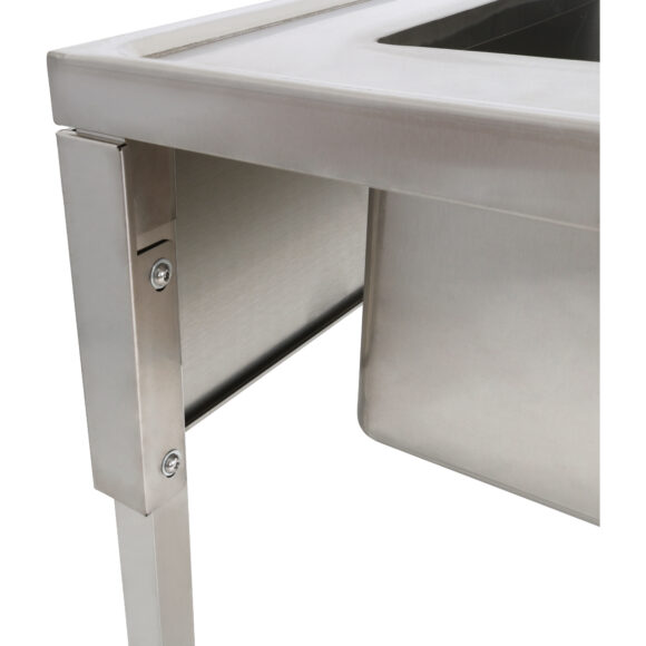 Ärivalamu Roostevaba teras 800x700x900mm 1 kauss Tagasein 50mm | Adexa DSE8070 - Image 9
