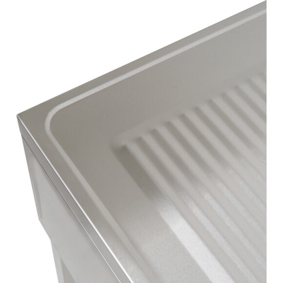 Ärivalamu Roostevaba teras 800x700x900mm 1 kauss Tagasein 50mm | Adexa DSE8070 - Image 4