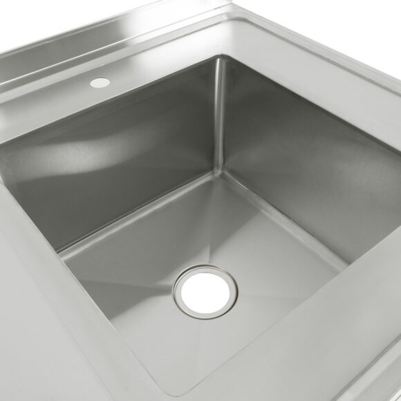 Ärivalamu Roostevaba teras 800x700x900mm 1 kauss Tagasein 50mm | Adexa DSE8070 - Image 3