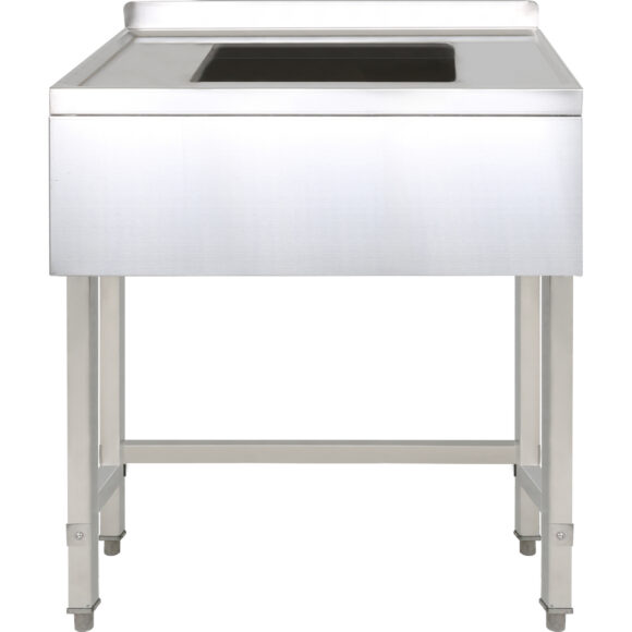 Ärivalamu Roostevaba teras 800x700x900mm 1 kauss Tagasein 50mm | Adexa DSE8070