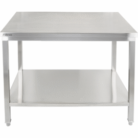 Premium töölaud alusega 304 roostevaba teras Sobib välitingimustesse 1000x600x900mm | Adexa Elite ET260100