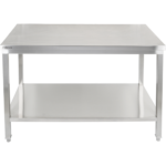 Premium töölauaga undershelf 304 roostevaba teras Sobib välitingimustesse 1400x600x900mm | Adexa Elite ET260140