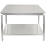 Premium töölaud alariiuliga 304 roostevaba teras Sobib välitingimustesse 1200x700x900mm | Adexa Elite ET270120