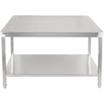 Esmasordi töölaud alumise riiuliga 304 roostevabast terasest Sobiv välitingimustesse 1600x700x900mm | Adexa Elite ET270160