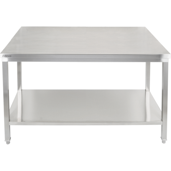 Premium Work table with Undershelf 304 Stainless steel Suitable outdoors 1800x700x900mm | Adexa Elite ET270180