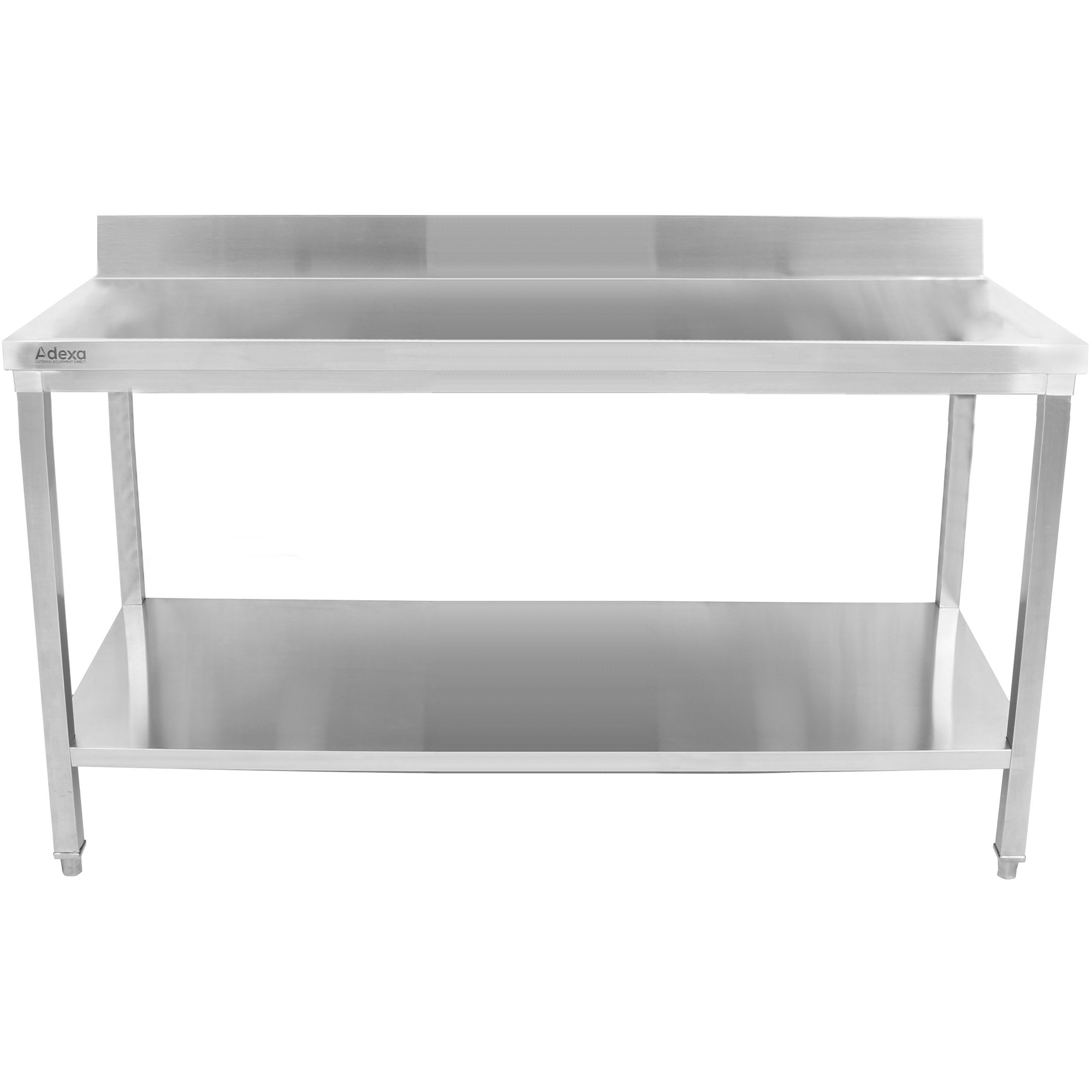 Professionaalne töölaud Roostevaba teras Alumine riiul Esiserv 1500x700x900mm | Adexa THATS157A Professionaalne töölaud Roostevaba teras Alumine riiul Esiserv 1500x700x900mm | Adexa THATS157A - Image 1