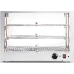 3 tasandiline soojendatud vitriinkapp 115 liitrit letimudel | Adexa HW115 - Image 2