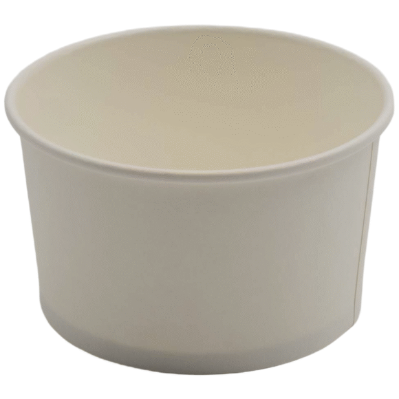 1000 tk komposteeritavad jäätisetopsid, ühekihilised, 7oz/207ml, valged | Adexa ICC7W