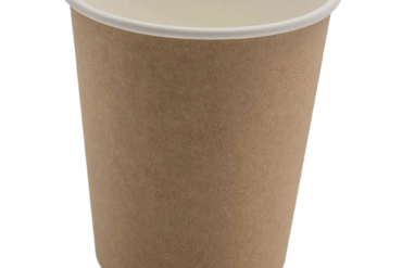 500 tk Komposteeritavad Kohvitopsid Topeltseinaga 12oz/355ml Kraft | Adexa PCDW12K