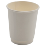 500 tk kompostitavad kohvitopsid, kahekordse seinaga, 8oz/237ml kraft | Adexa PCDW8K