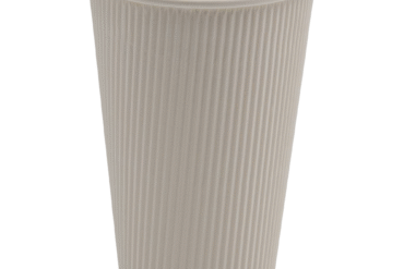 500 tk komposteeritavad kohvitopsid ühekordsed seinad 16oz/437ml Valge | Adexa PCRW16W