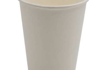 1000 tk komposteeritavad kohvitopsid, ühekihilised, 12oz/355ml, valged | Adexa PCSW12W