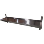 Roostevabast terasest seinale kinnitatav ühe tasandi reguleeritav riiul | Adexa QHWSA1830 - Image 6