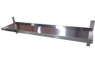 Roostevabast terasest seinale kinnitatav ühe tasandi reguleeritav riiul | Adexa QHWSA1830