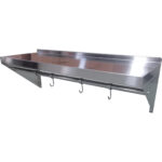 Roostevabast terasest seinariiul 1 tasapinnaga konksudega | Adexa QHWSH1830 - Image 4