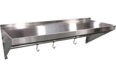 Roostevabast terasest seinariiul 1 tasapinnaga konksudega | Adexa QHWSH1830