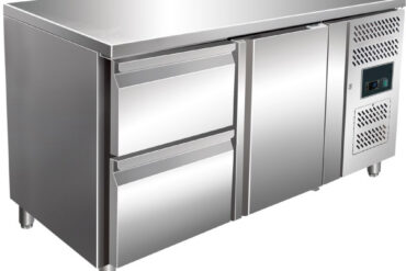 Kaubanduslik jahutatud lett 1 uks & 2 sahtlit Sügavus 700mm | Adexa THP2120TN