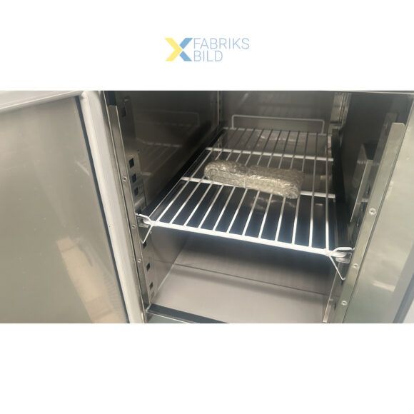 Saladette ettevalmistuslett klaaspealsega 1365x700x1350mm 3 ust | Adexa THS903CG - Image 3