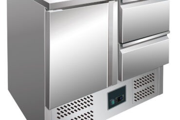 Külmletiga ettevalmistuslaud 1 uksega 2 sahtliga | Adexa THS9012D