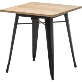 Bistro laud naturaalne puidust pealis 800x800mm siseruumides | Adexa WW265