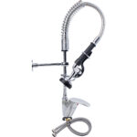 Eelpesu pihustusühik Tekile paigaldatav Tõstetav käepide Üks auk Topeltühendus Kõrgus 550mm Auk 22mm Roostevaba teras | Adexa 6801A