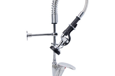 Eelpesu pihustusühik Tekile paigaldatav Tõstetav käepide Üks auk Topeltühendus Kõrgus 550mm Auk 22mm Roostevaba teras | Adexa 6801A