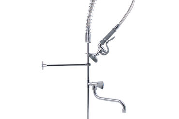 Eelloputusdush Keeratav Käepide Üks auk Kahekordne ühendus Kõrgus 1170 mm Auk 30 mm Roostevaba teras | Adexa 6902A12