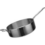 Kolmekihiline vasardatud kastmepott ⌀200x70mm 2,2 liitrit Hõbedane | Adexa C0311026S - Image 2