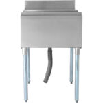 Kaubanduslik jääkast kahe plastikkandiku ja kaanega roostevaba teras 30 liitrit | Adexa CIBT1924 - Image 4