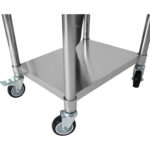 Kaubanduslik jääkast kahe plastikust aluse, rataste ja kaanega, roostevaba teras, 30 liitrit | Adexa CIBT1924C - Image 8