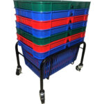 Adexa ostukorvide kärud 480x325x250mm | | Adexa PHC001B - Image 2