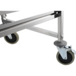 Pan Trolley 6x600x400mm kandikud Roostevaba teras 470x620x970mm Kihi vahe 80mm | Adexa RT6406 - Image 2
